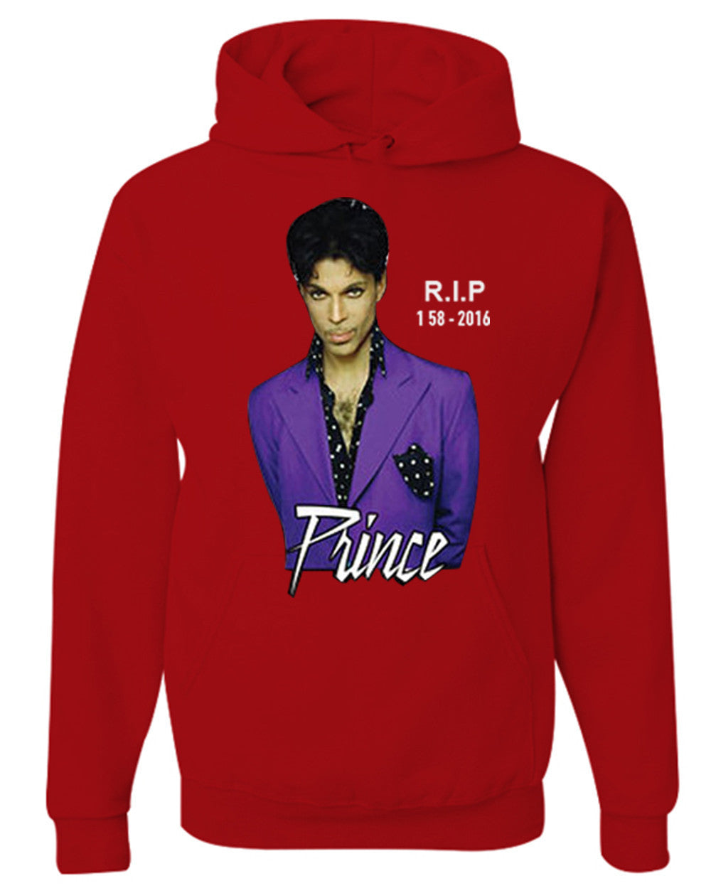 Prince R.I.P Purple Unisex Hoodie