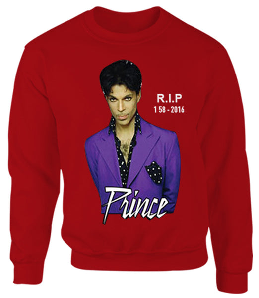 Prince R.I.P Purple Unisex Sweatshirt