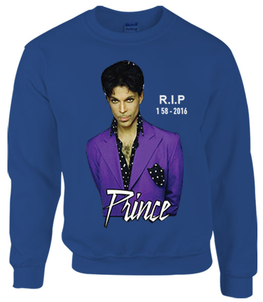 Prince R.I.P Purple Unisex Sweatshirt